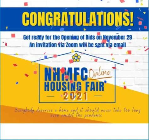 nhmfc foreclosed properties 2023|NHMFC announces winning bidders for the 2nd Online Housing .